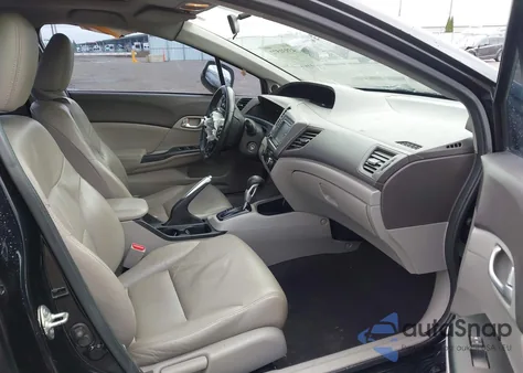 2012 Honda Civic Ex-L из США, поврежденный, VIN 19XFB2F92CE331843
